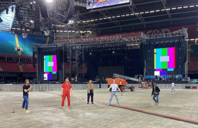 The Principality Stadium finally welcomed Buzzard Buzzard Buzzard to the stage