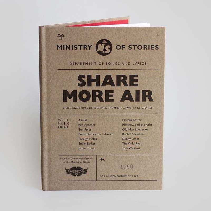 Ministry of Stories Release Artwork